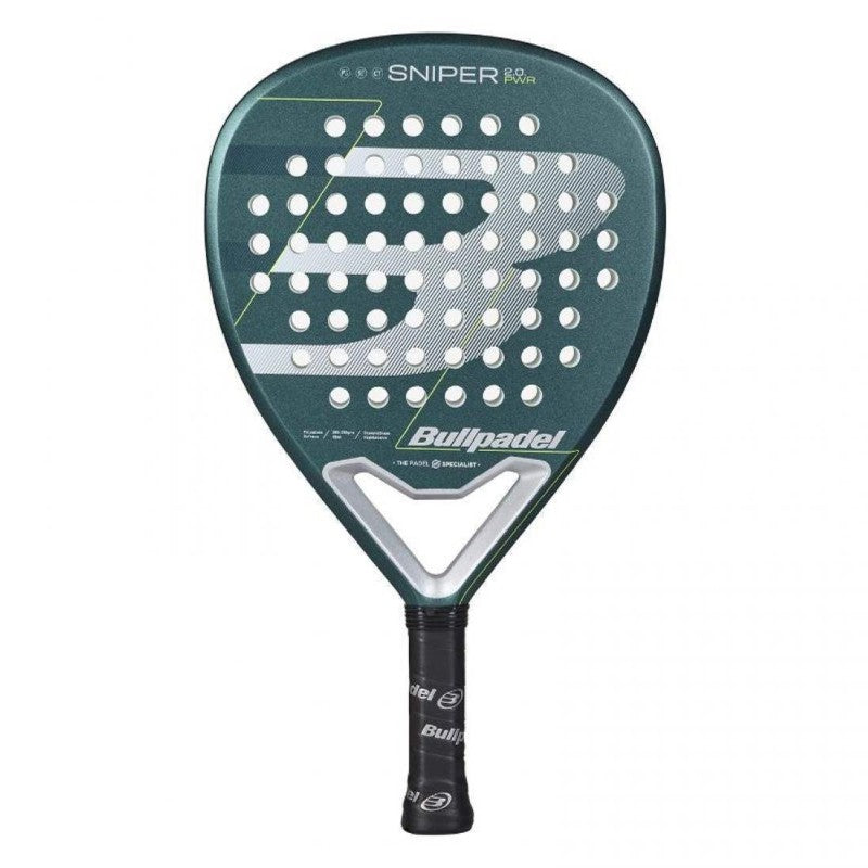 BULLPADEL PADEL RACKET SNIPER 2.0 POWER LIGHT BLUE 2026