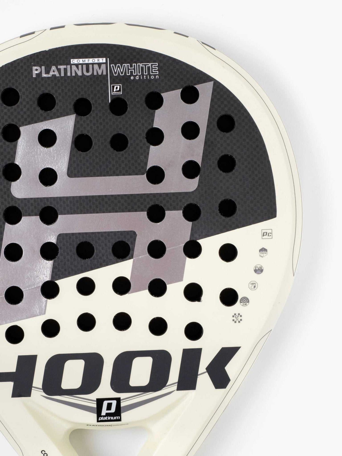 HOOK PLATINUM WHITEpadel racketHOOK PLATINUM WHITE