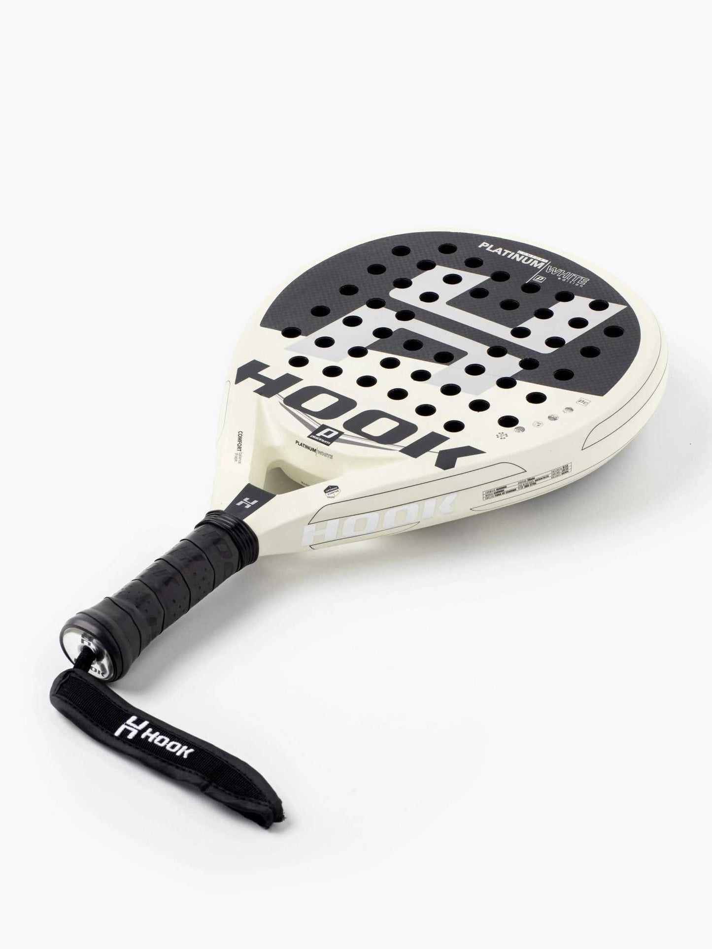HOOK PLATINUM WHITEpadel racketHOOK PLATINUM WHITE